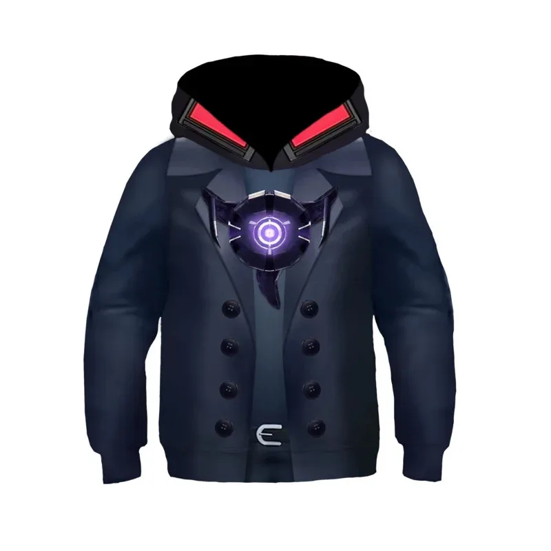 

Game Skibidi Toilet Hoodies Spring Autumn Kids Clothes Children Pullover Hoody Casual Sweatshirt Boys Girls Hoodie Streetwear