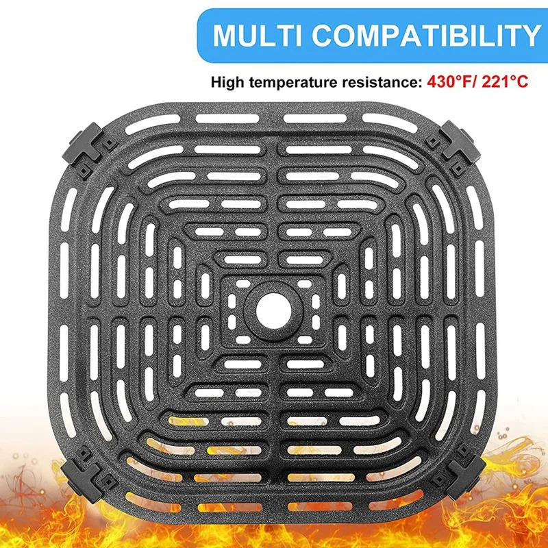 6Pcs Rubber Bumpers For Instant Vortex COSORI Air Fryer,Anti-Scratch Protective For Replacement Air Fryer Accessories