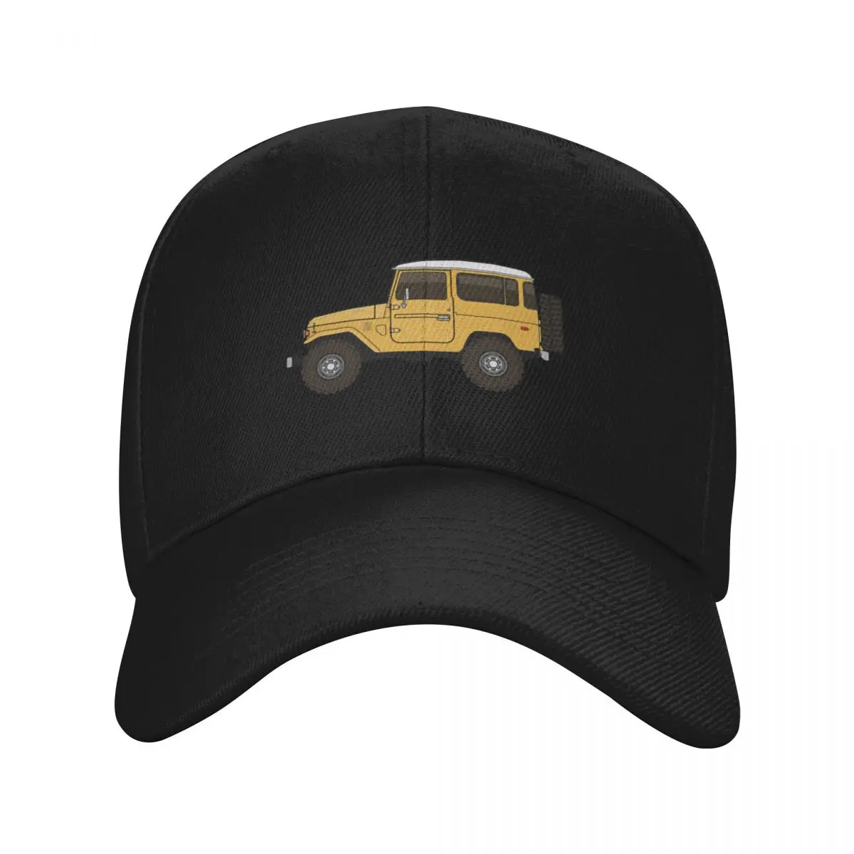 Fashion Fj40 Land Cruiser Yellow baseball cap Makes The Face Look Smaller Visor Hat