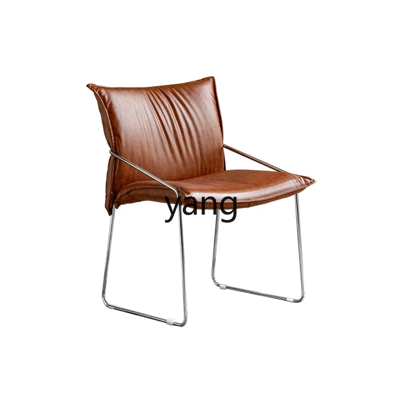 

Lmm Home Dining Chair Bedroom Makeup Chair Modern Simple Sofa Chair