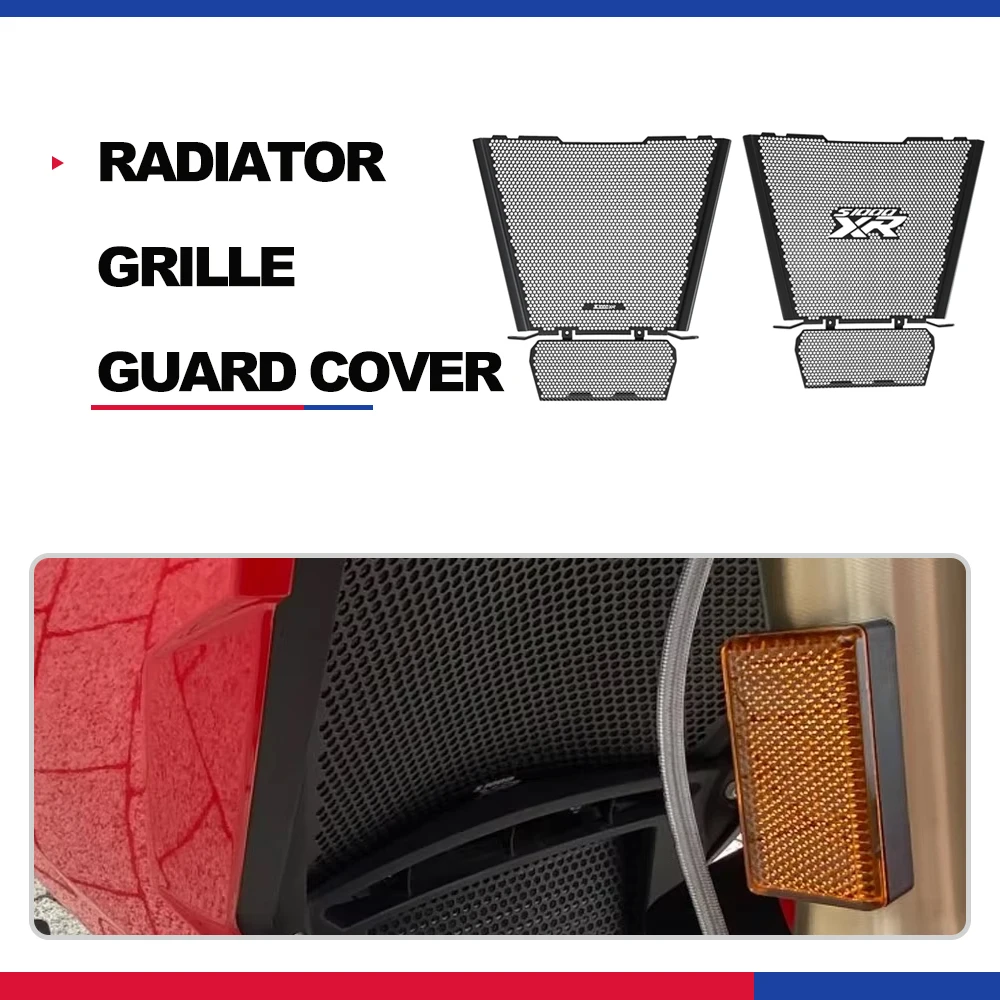 

Motorcycle Accessories Radiator Grille Cover Guard Protector For BMW M1000XR M 1000 XR 2024 M1000 XR Oil Cooler Guard Protector