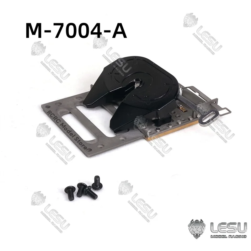 

1/14 RC Tractor Truck Metal Movable Fifth Wheel LESU M-7004-A For Tamiya 1 14 RC Tractor Truck Parts Radio Control Accessories