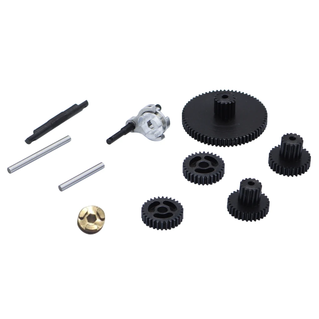 

Metal Gearbox Transmission Gear Set For FCX24 1/24 FCX18 RC Crawler Car Upgrade Parts