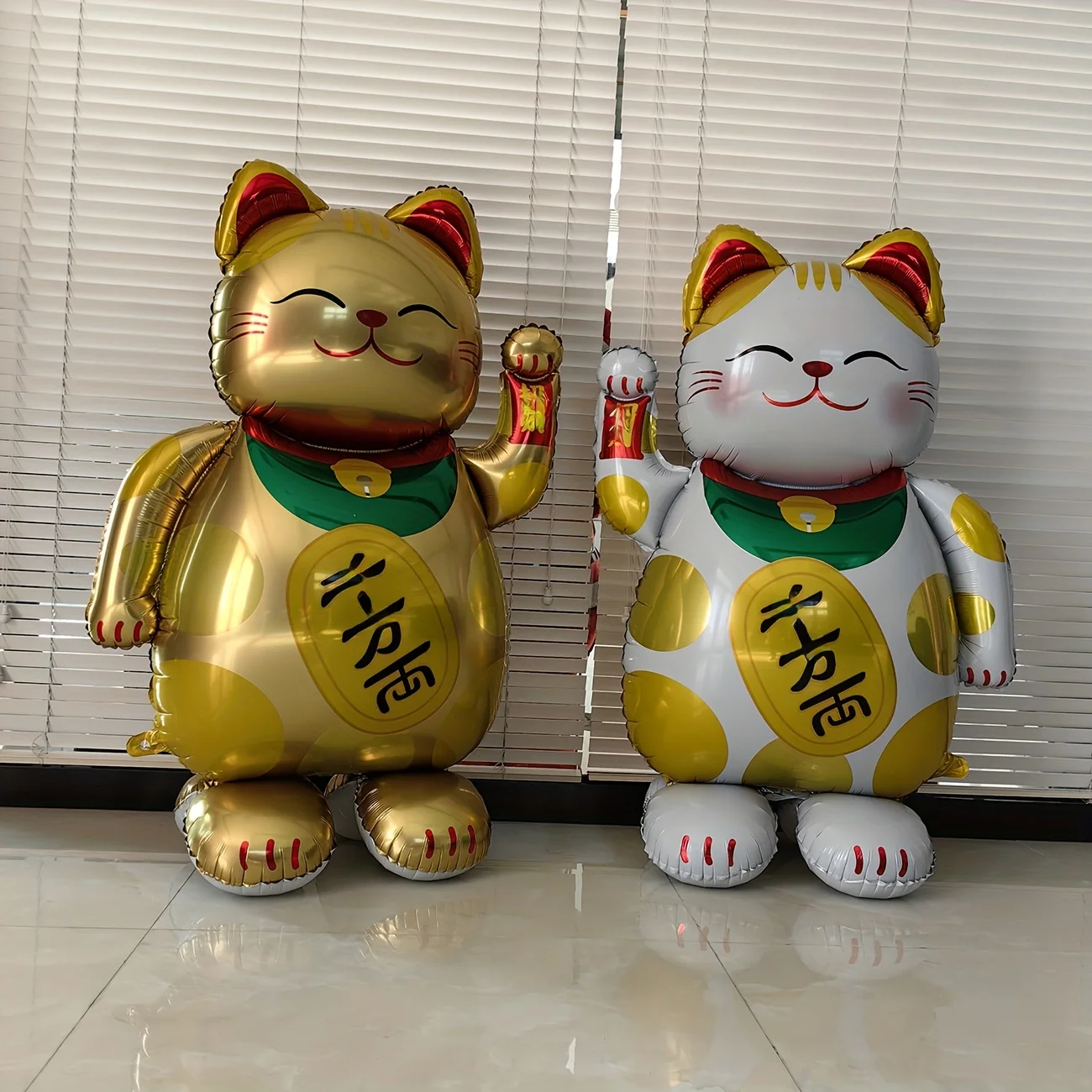 1Pc 60 Inch Lucky Cat Base Balloons, Great Festival Gifts Suitable for Festival Events and Home Display - view 2