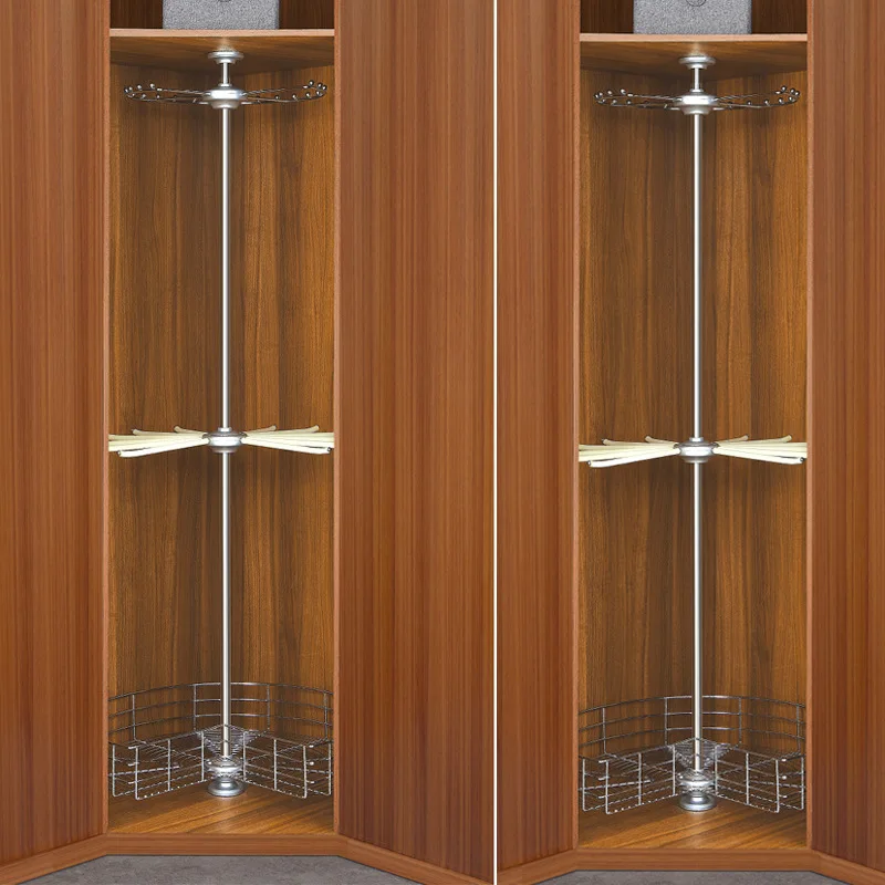 

Wardrobe corner hanger rotating clothes hanger, supply 360-degree pants cloakroom wardrobe storage