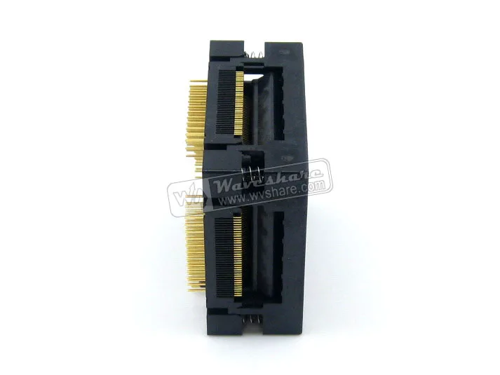 IC201-1444-026, Tes IC & Soket Burn-in, untuk paket QFP144/TQFP144/FQFP144/PQFP144
