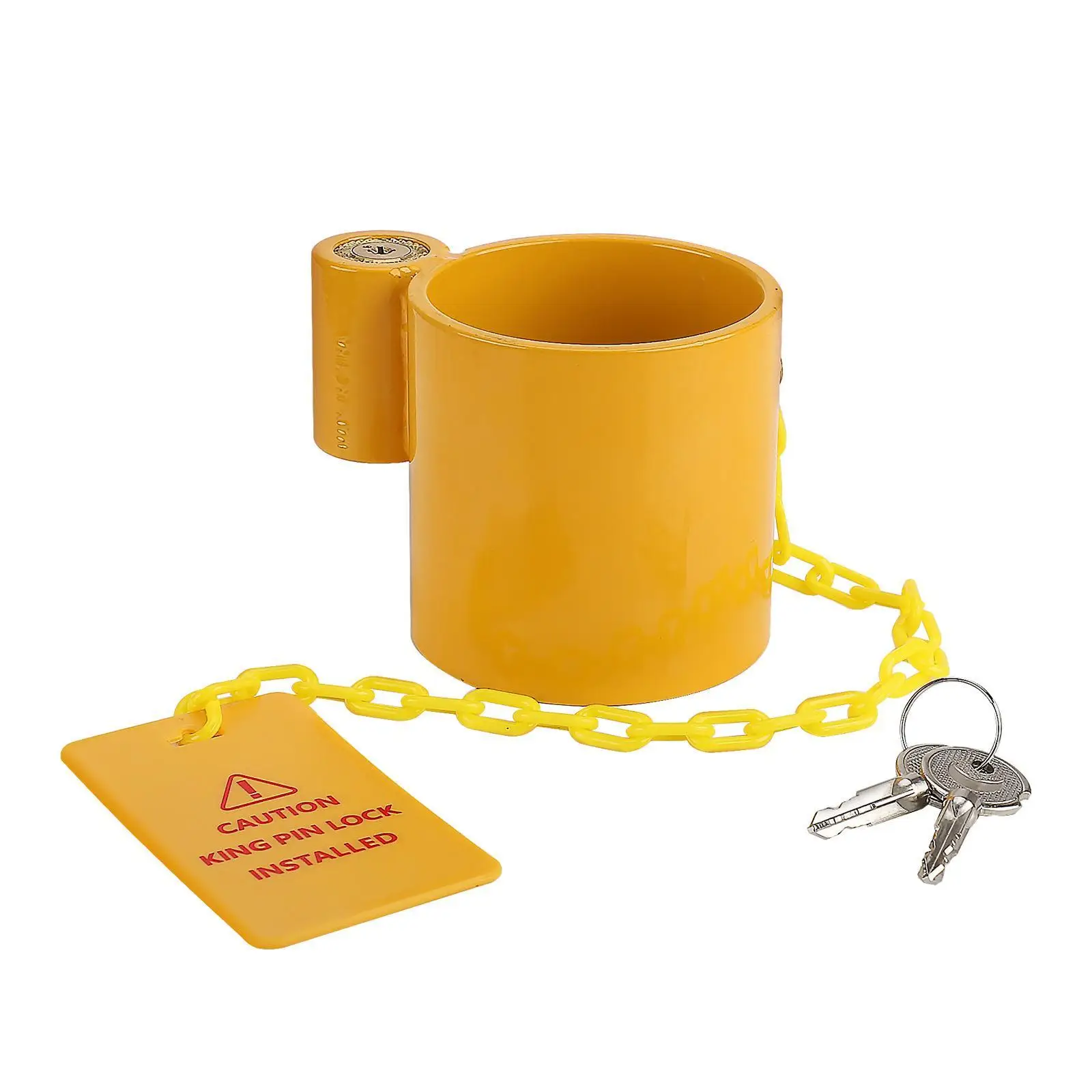 

Adjustable Trailer Hitch Pin Lock Stainless Steel Towing Coupler Protector for Secure Vehicle Hauling