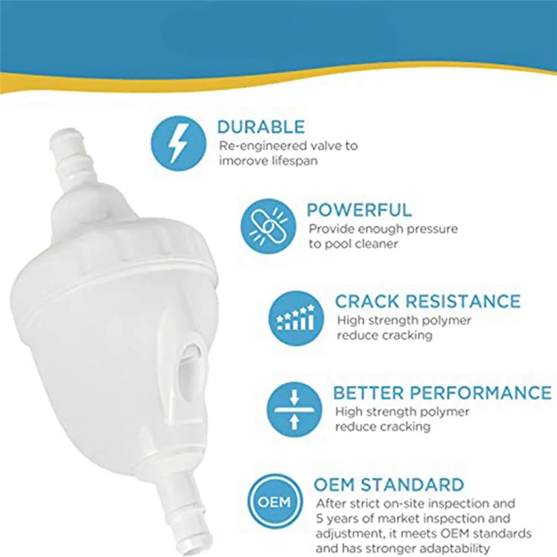 

B-Est G52 Cleaning Valve Reverse Valve Replacement Parts Accessories Valve For Polaris 180 280 380 480 Pool Cleaner Parts.
