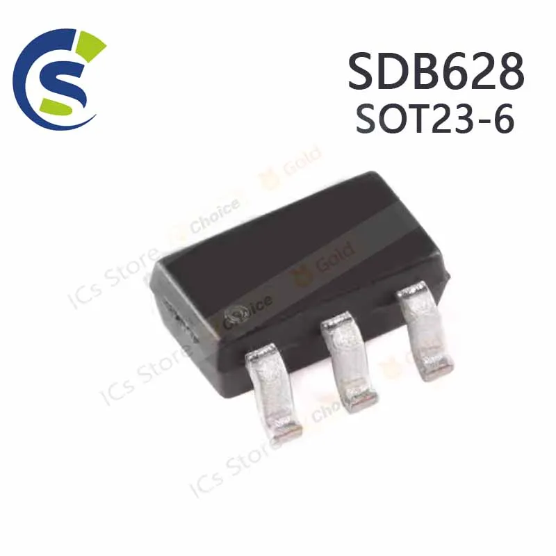 10PCS 100% New SDB628 B628 B6284 sot23-6 Chipset