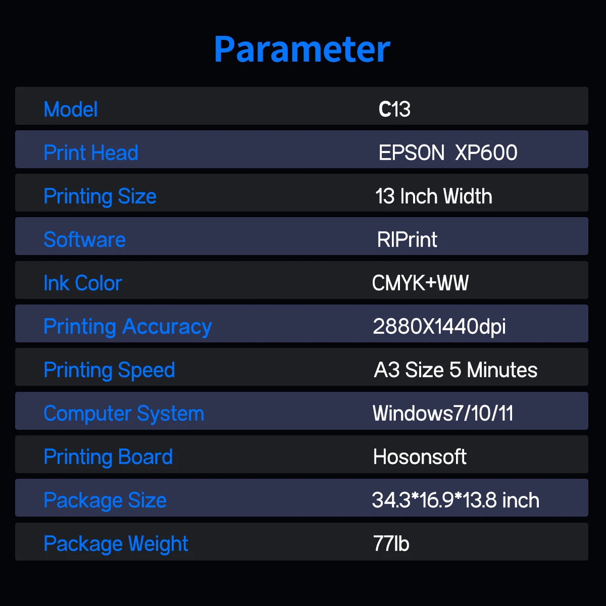 Colorsun a3 dtf para epson xp600 impresora a3 dtf máquina de impressão de camisetas direto para filme a3 + impressora para camisetas moletons tecido