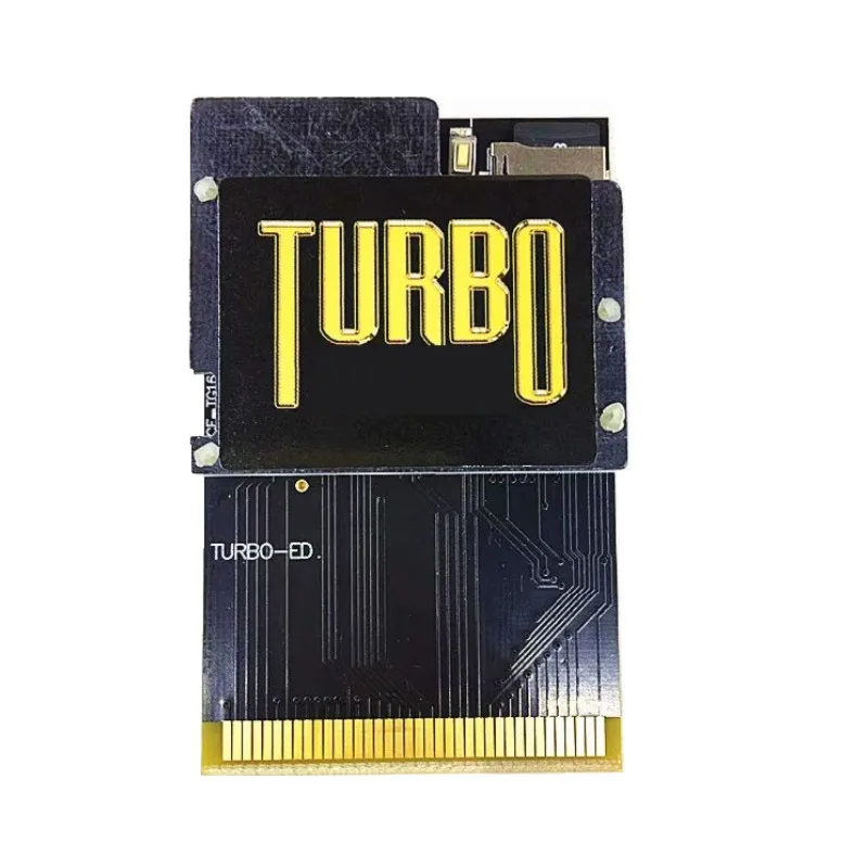 

The Newest Black Gold Edition PCE Turbo GrafX 600 in 1 Game Cartridge for PC Engine Turbo GrafX Game Console Card