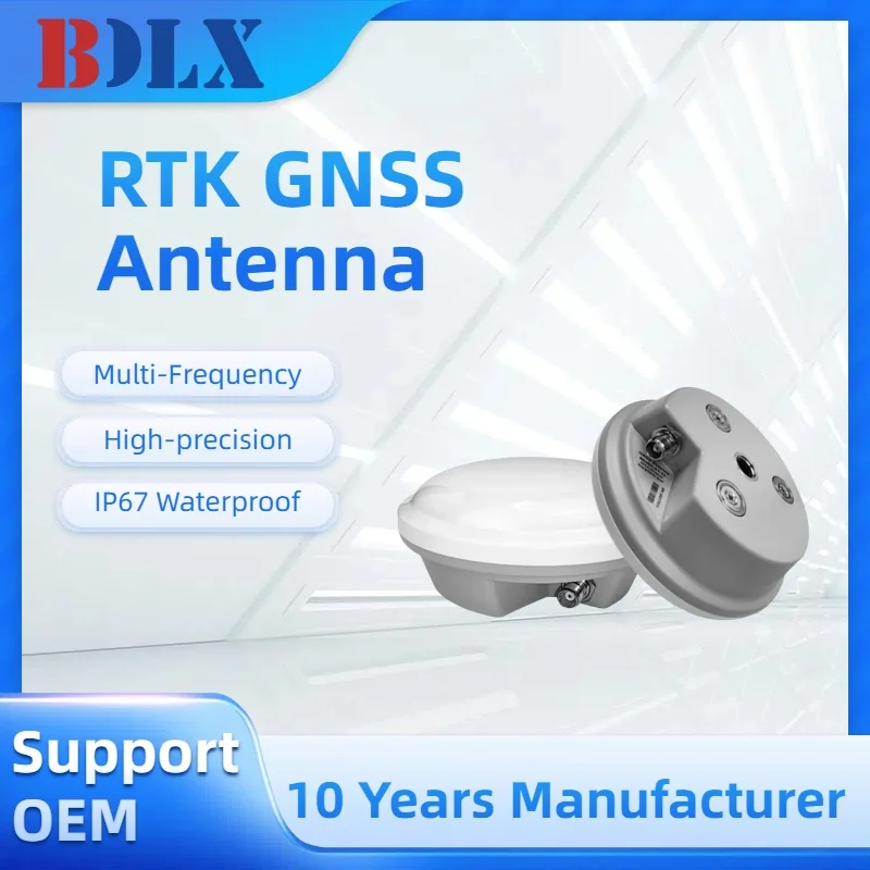 RTK GPS Antenna High Precision Multi-Band GNSS Antenna for Drone Surveying, Agricultural Mapping, and Vehicle Navigation System