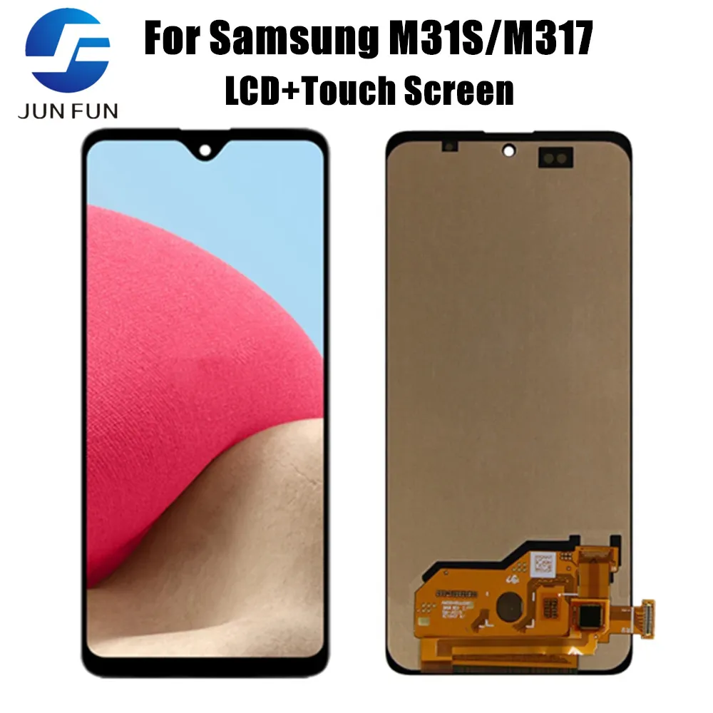 

OLED M31S LCD For Samsung Galaxy M31s LCD SM-M317F M317F/DS Display Touch Screen Digitizer Assembly Panel