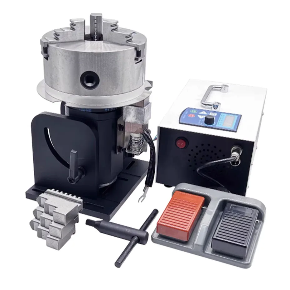 Automatic rotary table positioning machine, mechanical arm, argon arc welding, handheld welding, marking, ring seam welding tabl
