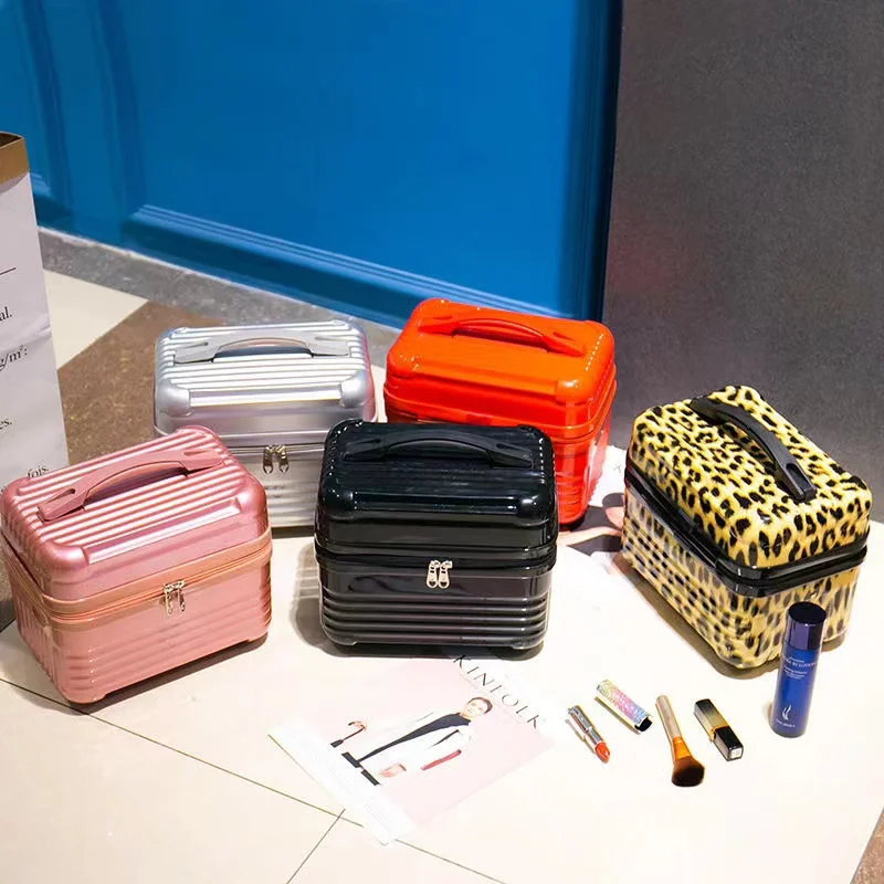 Custodia per trucco da viaggio multifunzionale Borsa per cosmetici di grande capacità Organizzatore professionale Scatola per accessori portatile