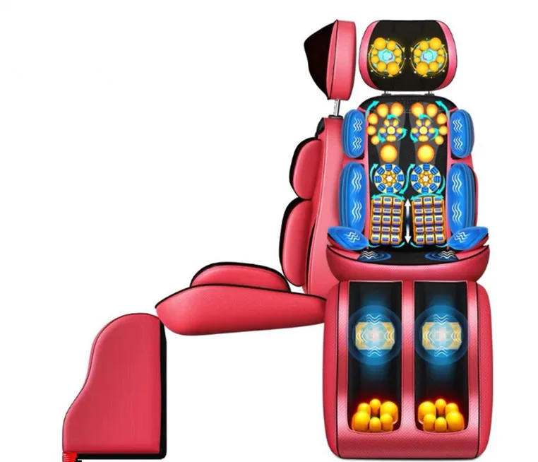 Multifunctional Household Full Body Massage Cushion Neck Shoulder Waist Cervical Spine Waist Back Kneading Hot Compress Massager