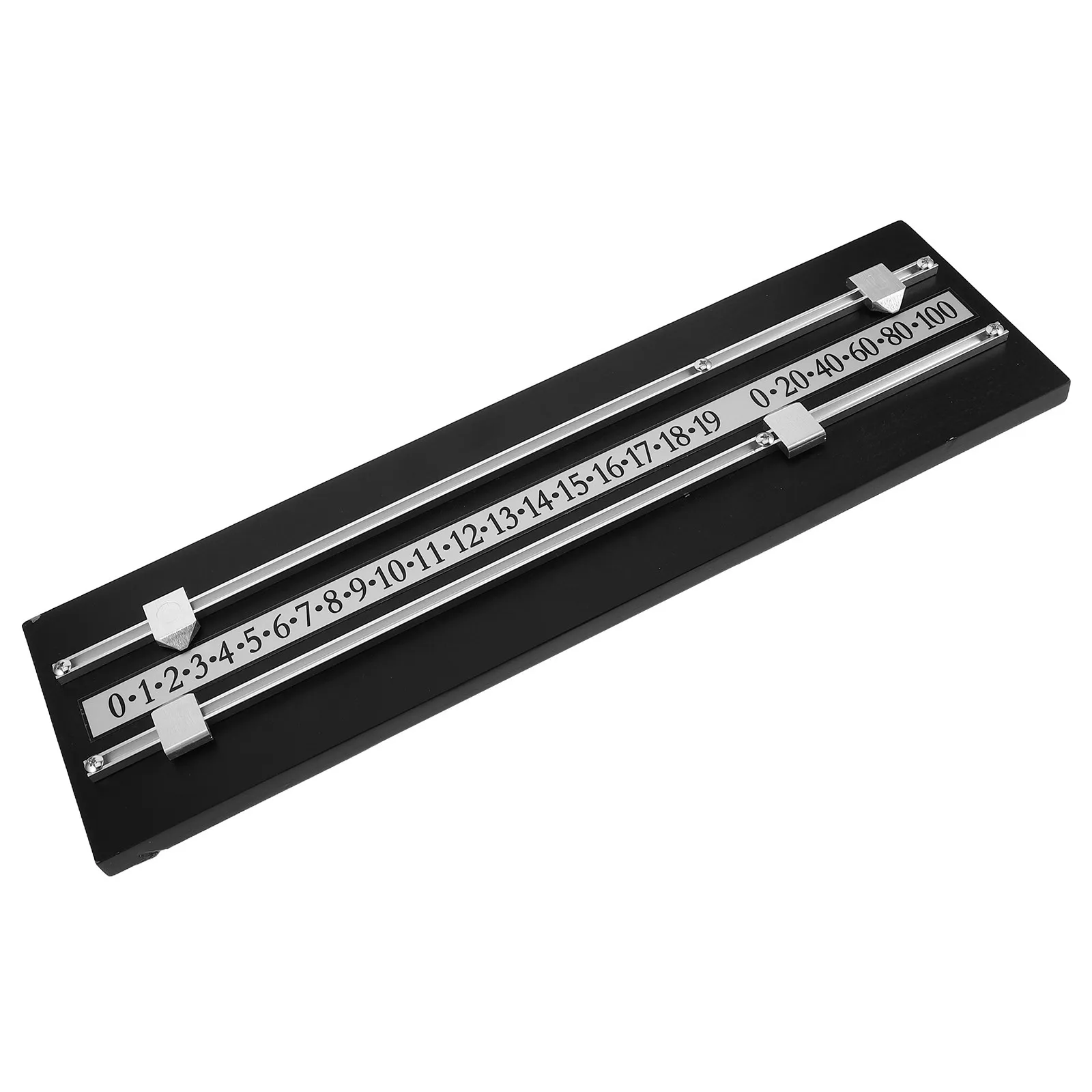 

1Set Billiards Scoreboard Dual Tracks Wall Mounted Reusable Scorekeeper Table Use Wall Billiard Scorekeeper
