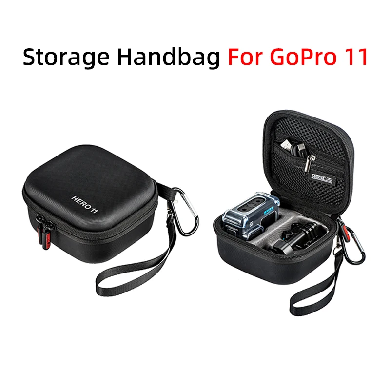 

For GoPro HERO 11 Sports Camera Storage Bag Portable Carrying Case Protective Box GoPro 11 Stand-alone Package Accessories Kit