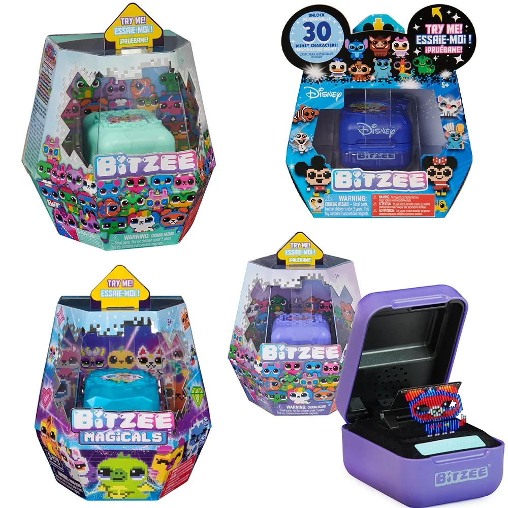 

Bitzee MGA Pixel Petz Corgi Pet Dog Disney Interactive Case with 15 Animal Virtual Electronic Pet React To TouchKids’ Toy Gifts