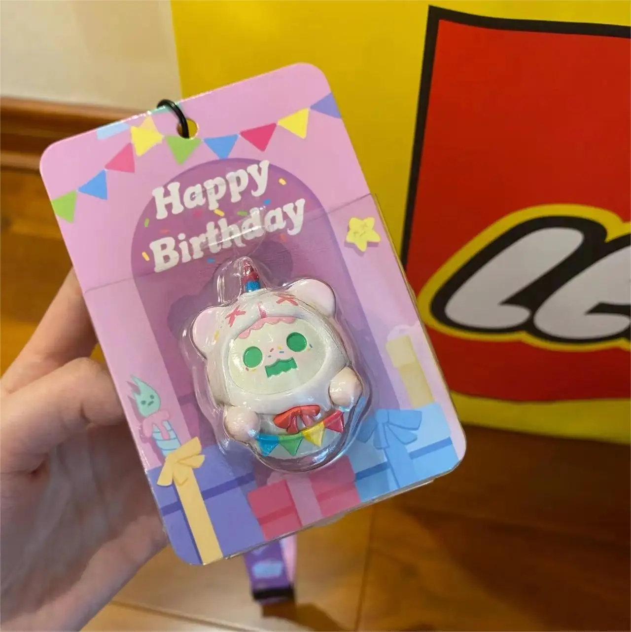 

Genuine Shinwoo Ghost Bear Birthday Series Desktop Decoration Fashion Toys Out of print Dolls Cute Birthday Gift