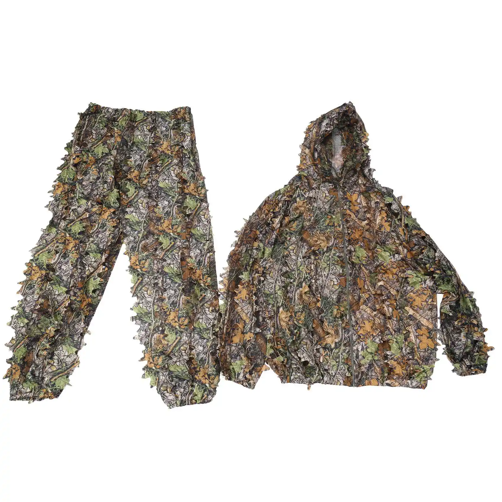 HOT 3D Leaf Adultos Terno Camo/Camuflagem Caça Deer Stalking em