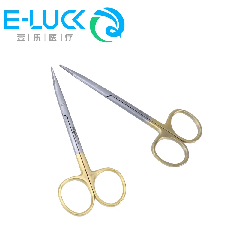 Dental Surgical Scissors Dissecting Scissors Stainless Steel Curved Straight Sharp Shears Dentistry Instruments For Clinic