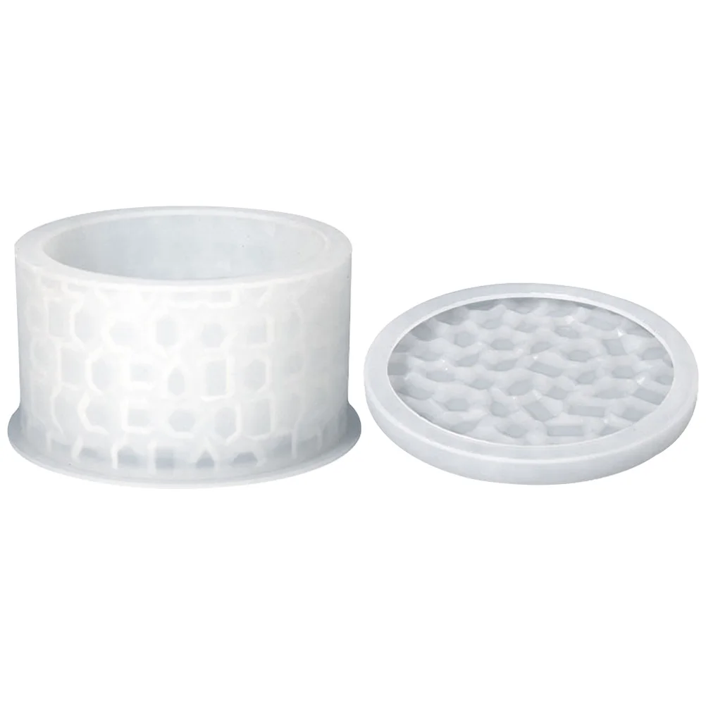 

DIY силиконовая банка для хранения, форма для литья из белой смолы, эпоксидная смола, многоразовая коробка для аксессуаров, брелок, ювелирные изделия