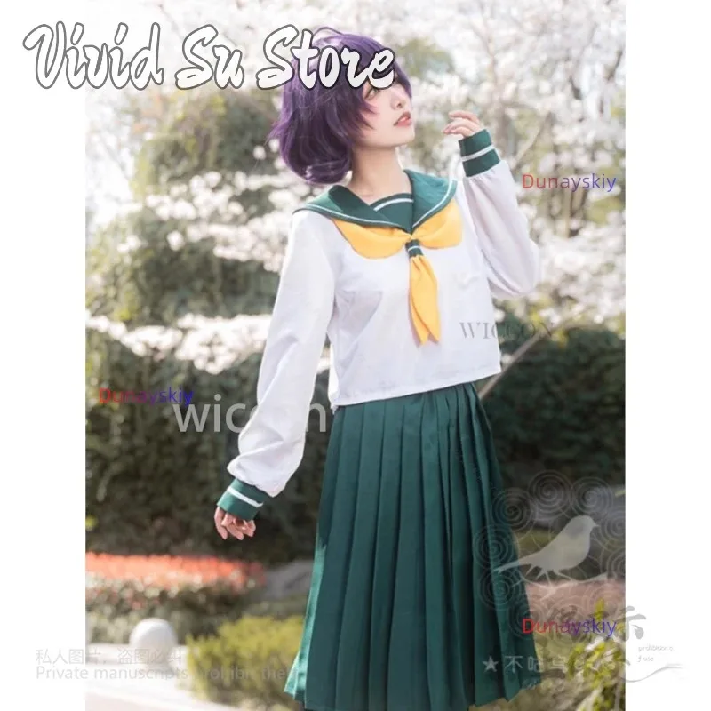 

CyAnime Gushing Over Magical Girls Cosplay Hanabishi Haruka Costume JK School Uniform Hiiragi Utena/Araga Kiwi ‌ ‌ RolePlay C