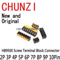 2P 3P 4P 5P 6P 7P 8P 9P 10Pin PCB HB-9500 300V 30A Lid Barrier Terminal 9.5MM Pitch HB9500 Screw Terminal Block Connector