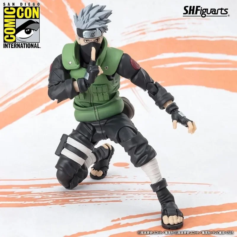 In Stock Bandai S.H.Figuarts SHF SDCC 2024 KAKASHI HATAKE -NARUTOP99 Exclusive Edition Anime Action Figure Gift Figure