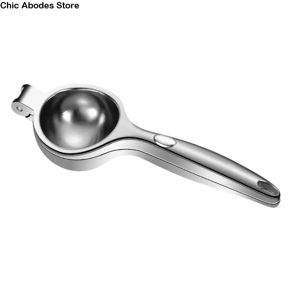 

Stainless Steel Manual Fruit Juicer Large Capacity Multifunctional Hand Press Squeezer Labor-Saving Citrus Press Kitchen Tool