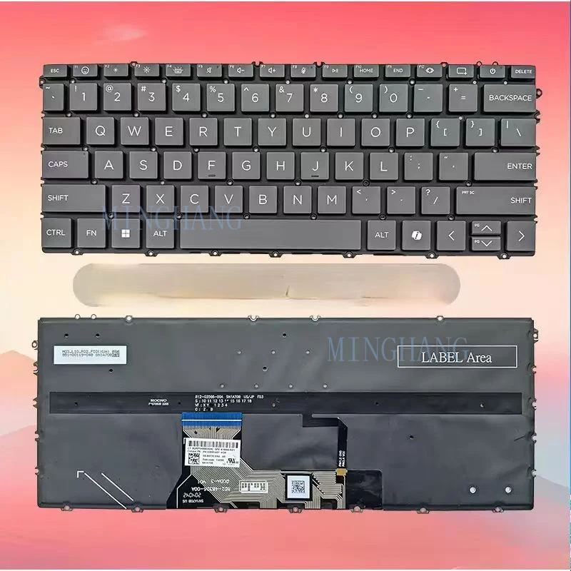 M New for HP Envy X360 13-BF 13-BF0013DX 13-BF0047NR 2-IN-1 Laptop Keyboard US Backlit