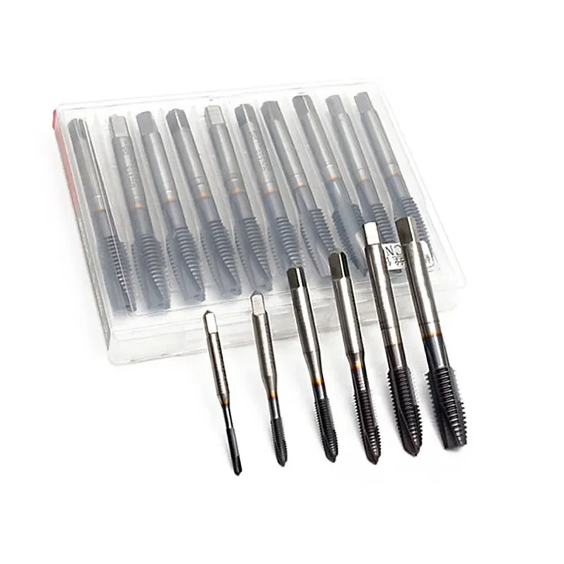 M35 Cobalt TICN Coated Screw Thread Tap Drill Bit Spiral Pointed Flute Metric M3-M16 Machine Tool For Stainless Steel Metal