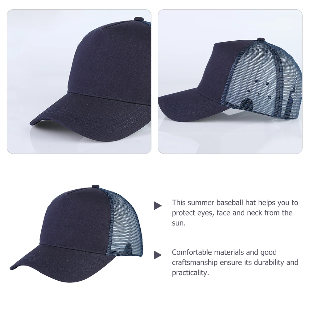 

Baseball Cap Lightweight Protective Hat for Men Summer Breathable Sun Blocking Hats Running Tennis Outdoor Activities