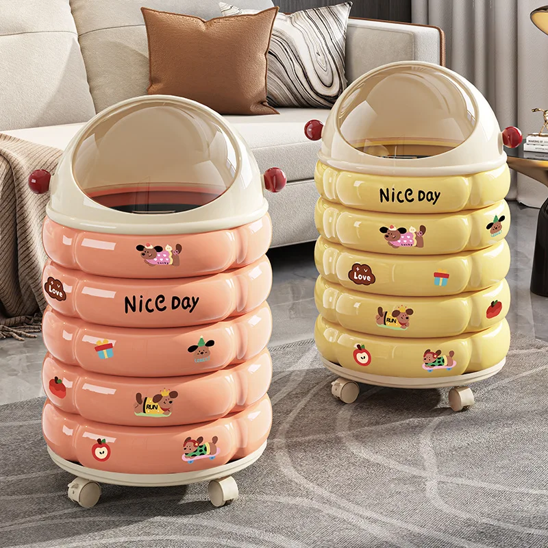 creative-animal-design-tra-can-with-wheels-double-barrel-inner-and-outer-sed-cover-household-cleaning-cartoon-waste-basket