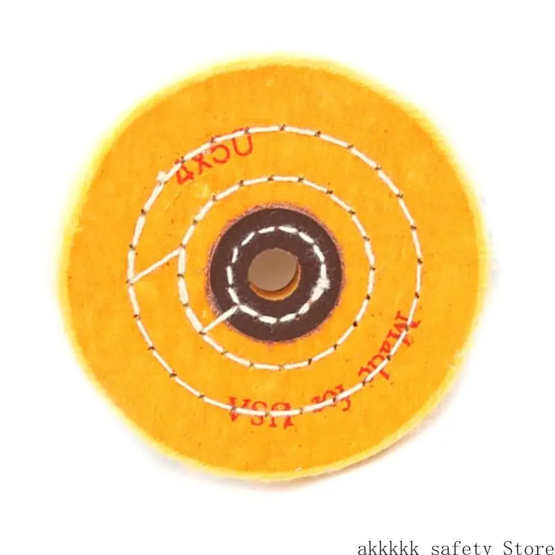 XXFF High Efficiency Cotton Polishing Wheel Suitable For Stainless Steel Aluminum Alloy Mirror Finish Metal Surfaces Buffing