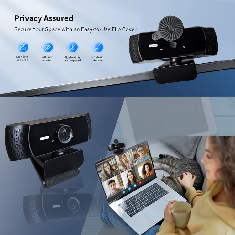 NEW Webcam 1080P  2K Webcam Webcam   Mini Usb Camera to Computer Full Hd for PC Mac Laptop