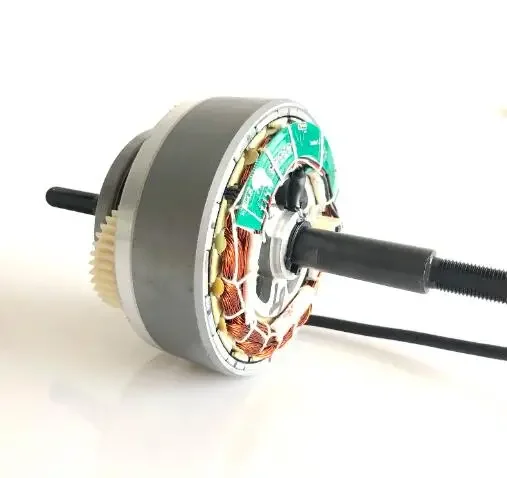 48V500W/750W  Aluminum Wheel Stator Assembly for FAT Hub Motor Big Foot  /Alloy Wheel Replacement 175/190mm Dropout