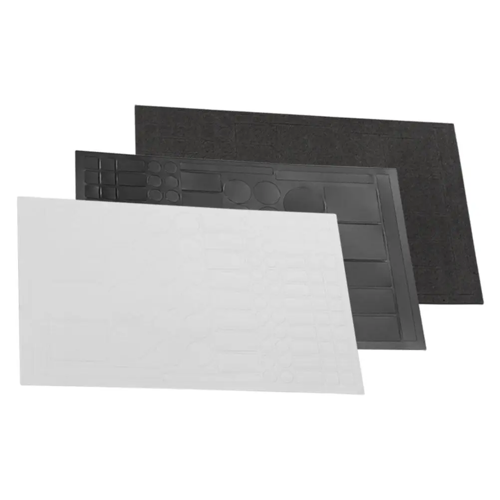 3Sheets Light Blockers Stickers Blackout Shade Stickers LED Light Blocking for Routers Tvs Alarm Clocks Comfortable Dimming Self