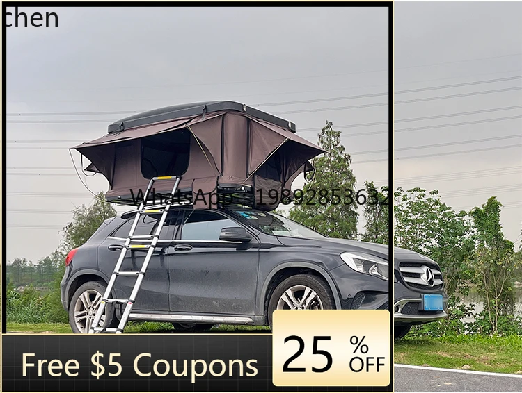 

roof tent automatic outdoor car tent self-driving tour camping car double-layer tent