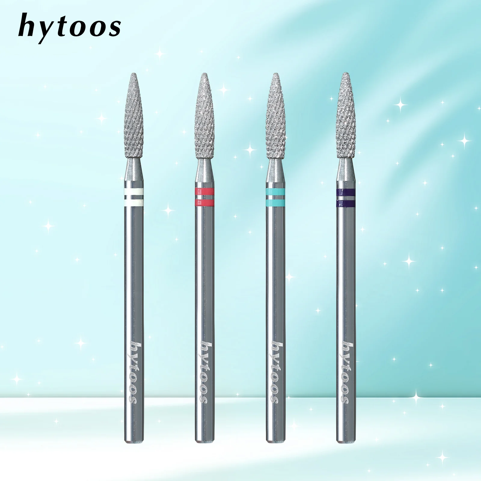 

HYTOOS Diamond Cut Pro Сверла для ногтей Chrome Flame Русская насадка для кутикулы для электрической дрели для ногтей Очиститель омертвевшей кожи Инструмент для приготовления ногтей