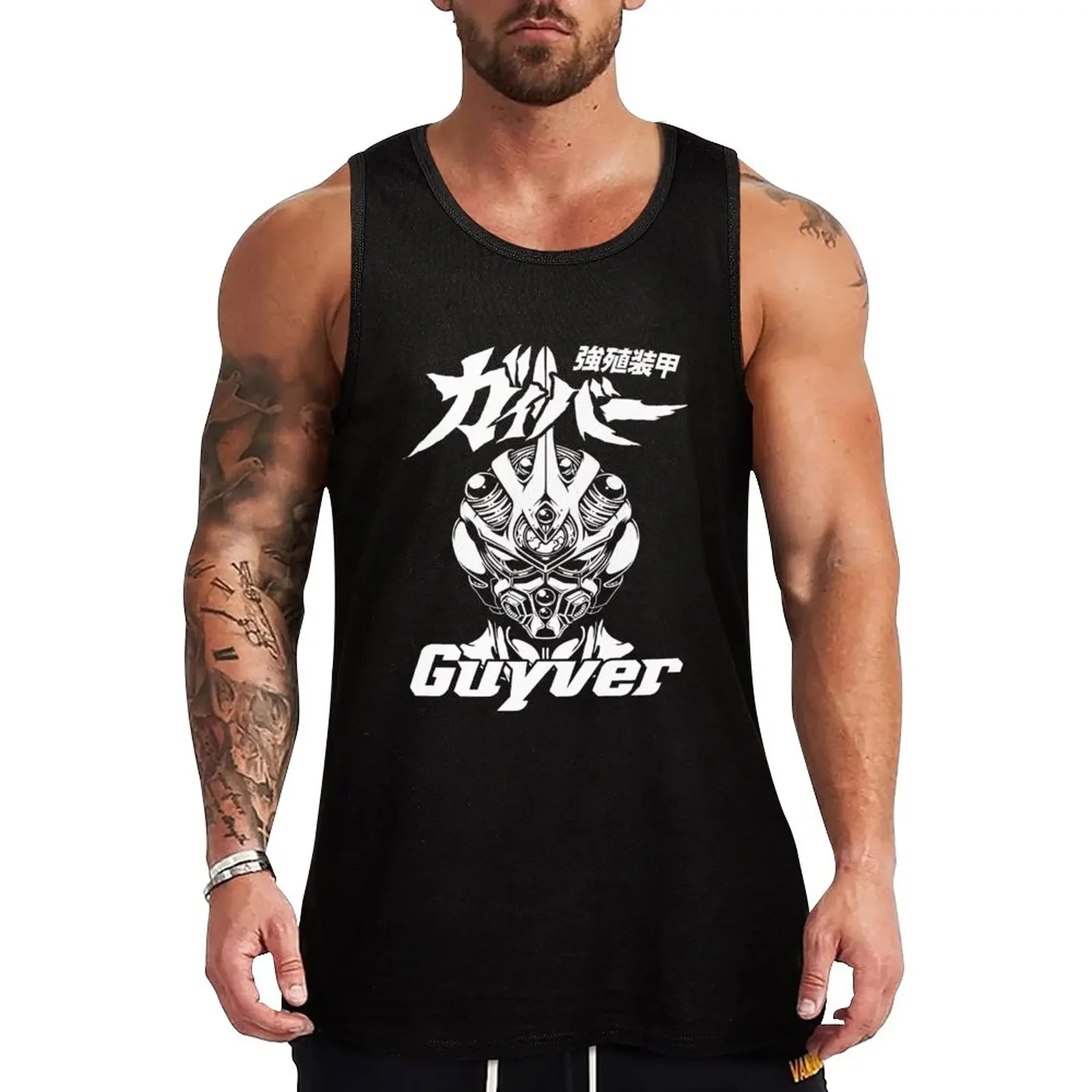 New Bio Booster Armor Guyver Tank Top Gym man quick-drying t-shirt fashion 2023 man gym clothes man