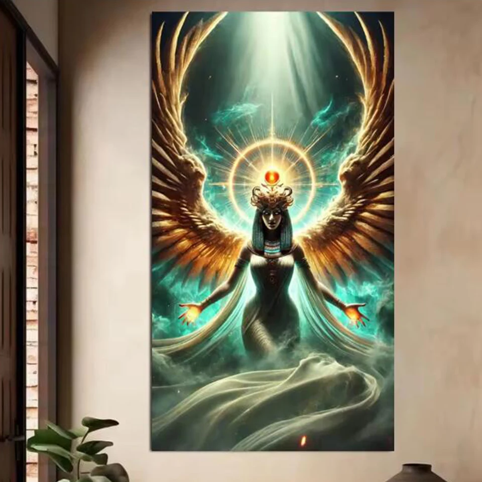 Goddess Isis Diy Diamond Painting Accessories New Diamond Art Full Crystal Embroidery Cross Stitch Kits For Home Decor ﻿