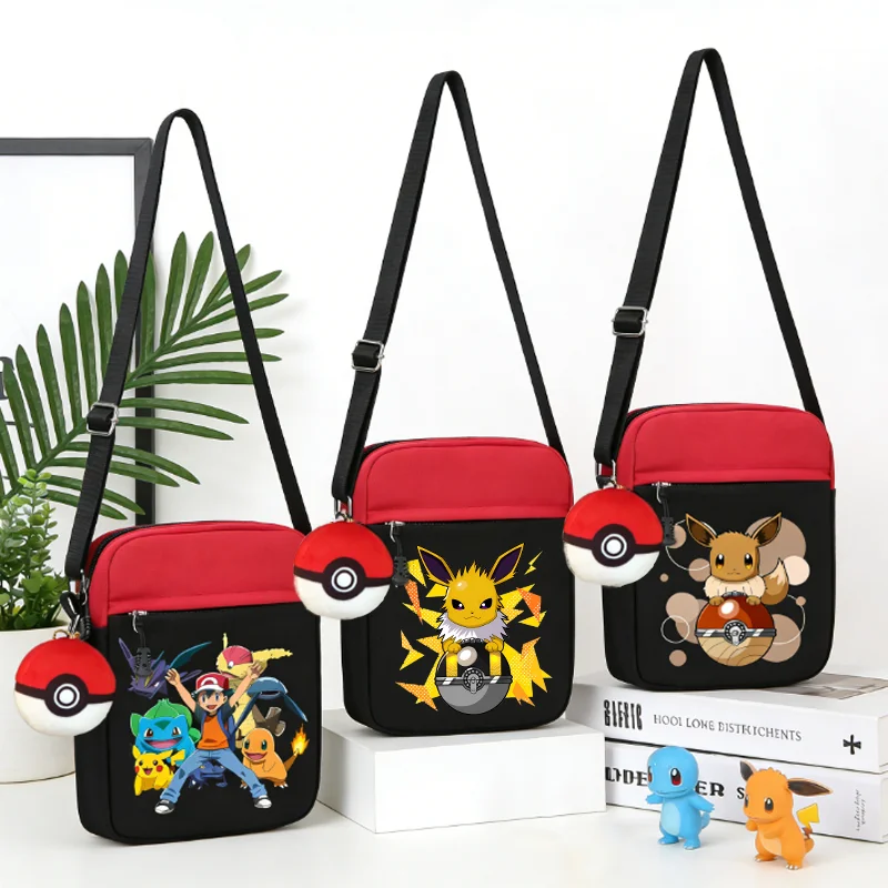 Сумка-через-плечо-с-изображением-покемонов-Пикачу-Иви-аниме-фигурки-холщовая-квадратная-сумка-для-женщин-и-мужчин-для-путешествий-спорта-повседневного-использования-походов-подарок