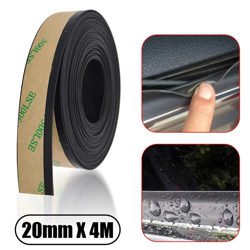 

Rubber Car Seals Edge Sealing Strips Auto Roof Windshield Car Sealant Protector Strip Window Seals Noise Insulation Soundproof