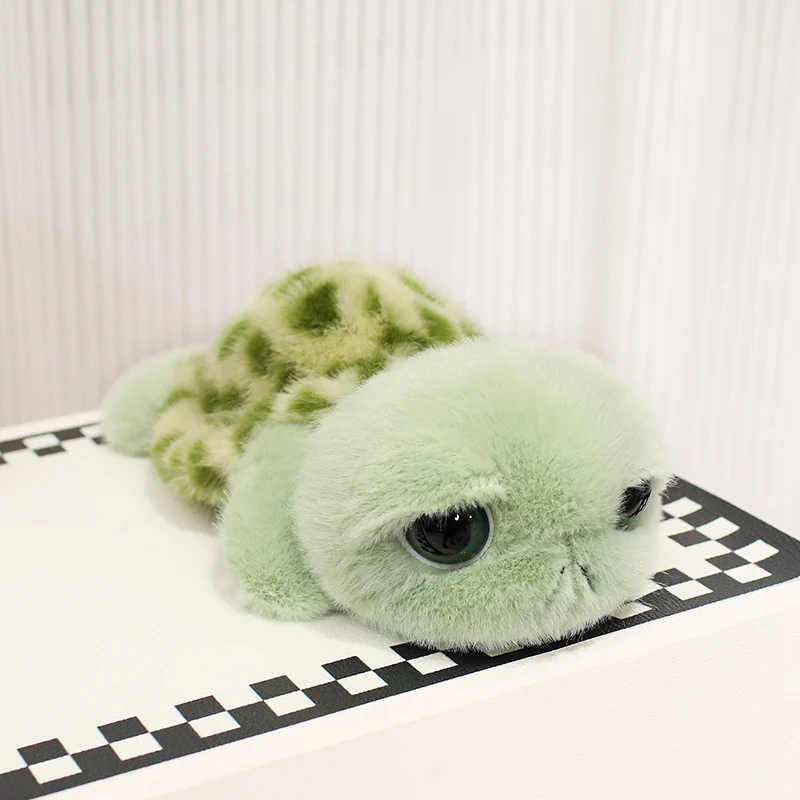 Giocattoli di peluche tartaruga realistica Tartaruga marina Bambola animale carino Peluche morbido Giocattolo per bambini Regalo Regali di compleanno per ragazze Arredamento della camera