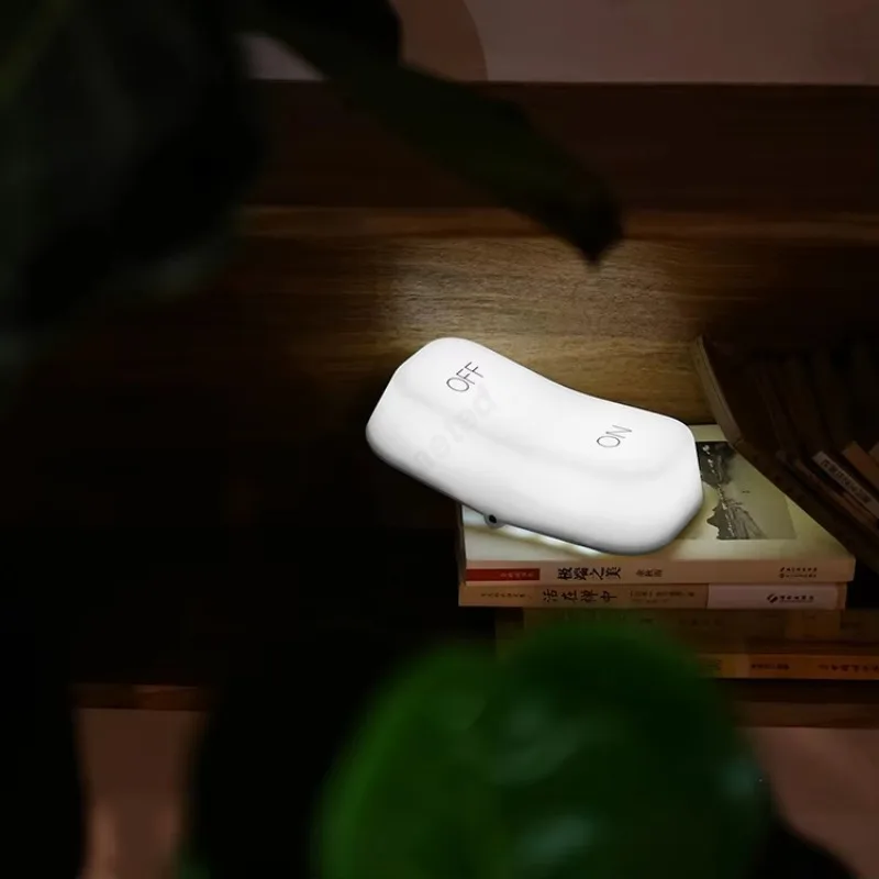 On/off Charging LED Gravity Sensing Table Lamp Keyboard Button on Off Small Night Light Desktop Bedside Atmosphere Lighting