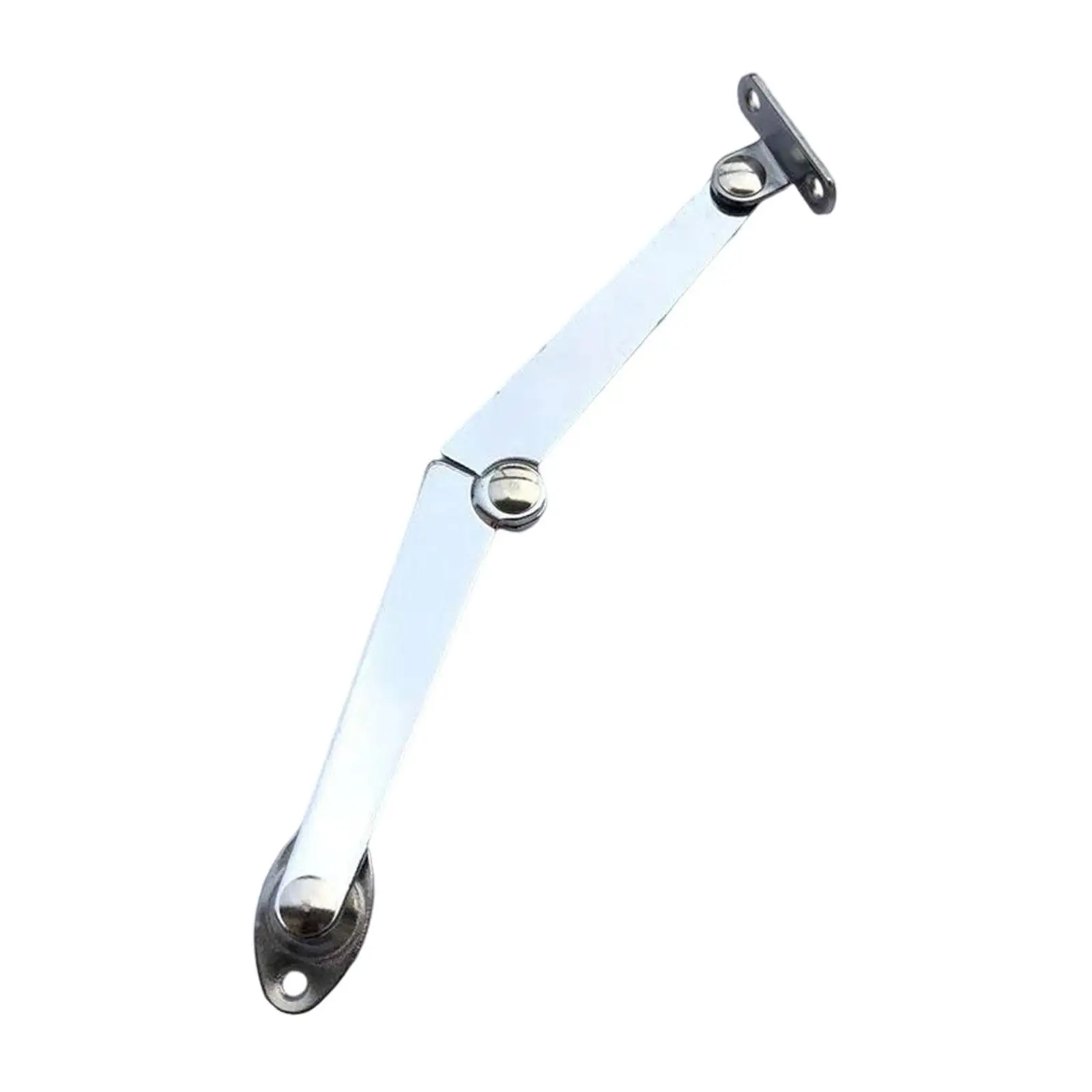 Folding Lid Support Hinges with Mounting Screws Multipurpose Portable Lid