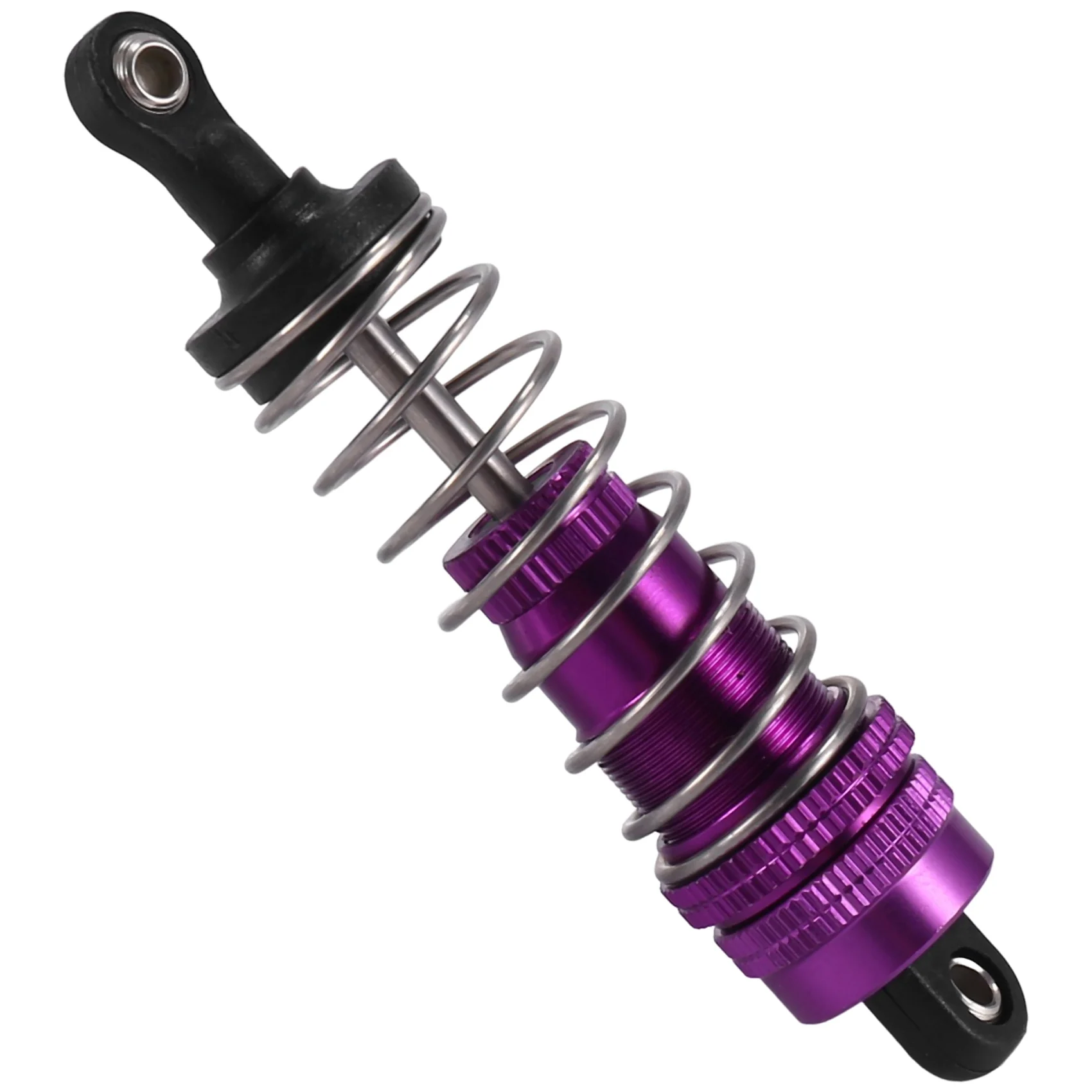 4 ชิ้นโลหะโช้คอัพ Damper สําหรับ Wltoys 124019 124018 144001 RC รถอะไหล่อัพเกรดอุปกรณ์เสริม