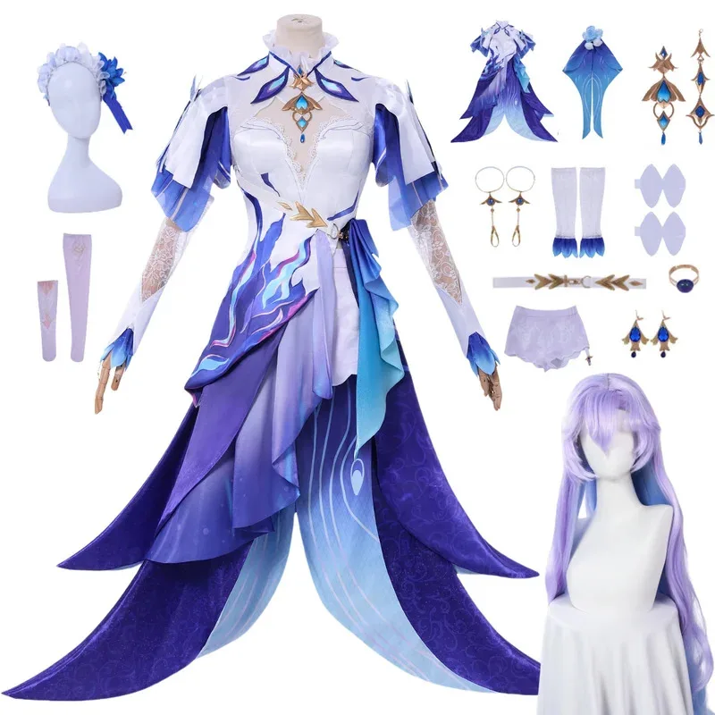 ชุดคอสเพลย์วูเธอริงเวฟส์ แคนทาเรลลา พร้อมวิกผม sk;m1